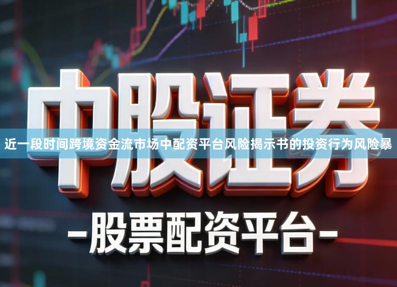 近一段时间跨境资金流市场中配资平台风险揭示书的投资行为风险暴