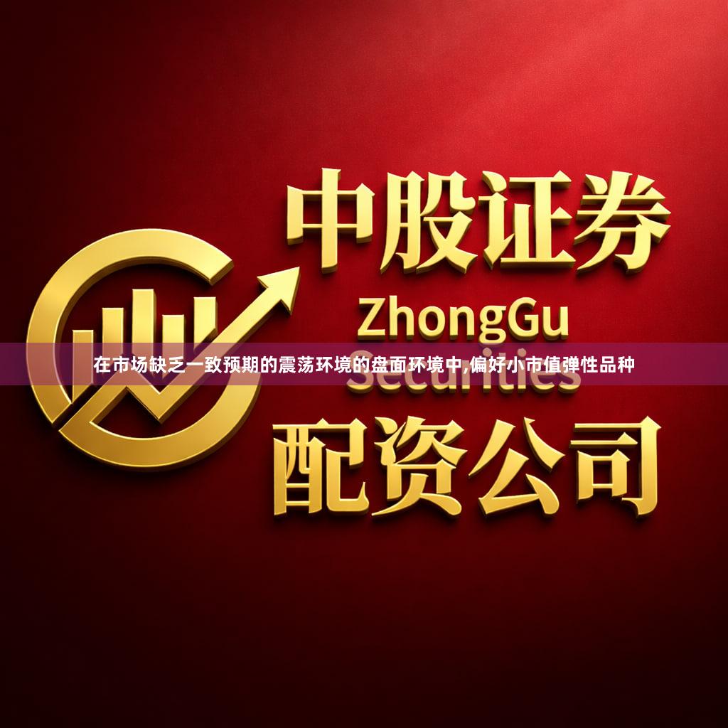 在市场缺乏一致预期的震荡环境的盘面环境中,偏好小市值弹性品种