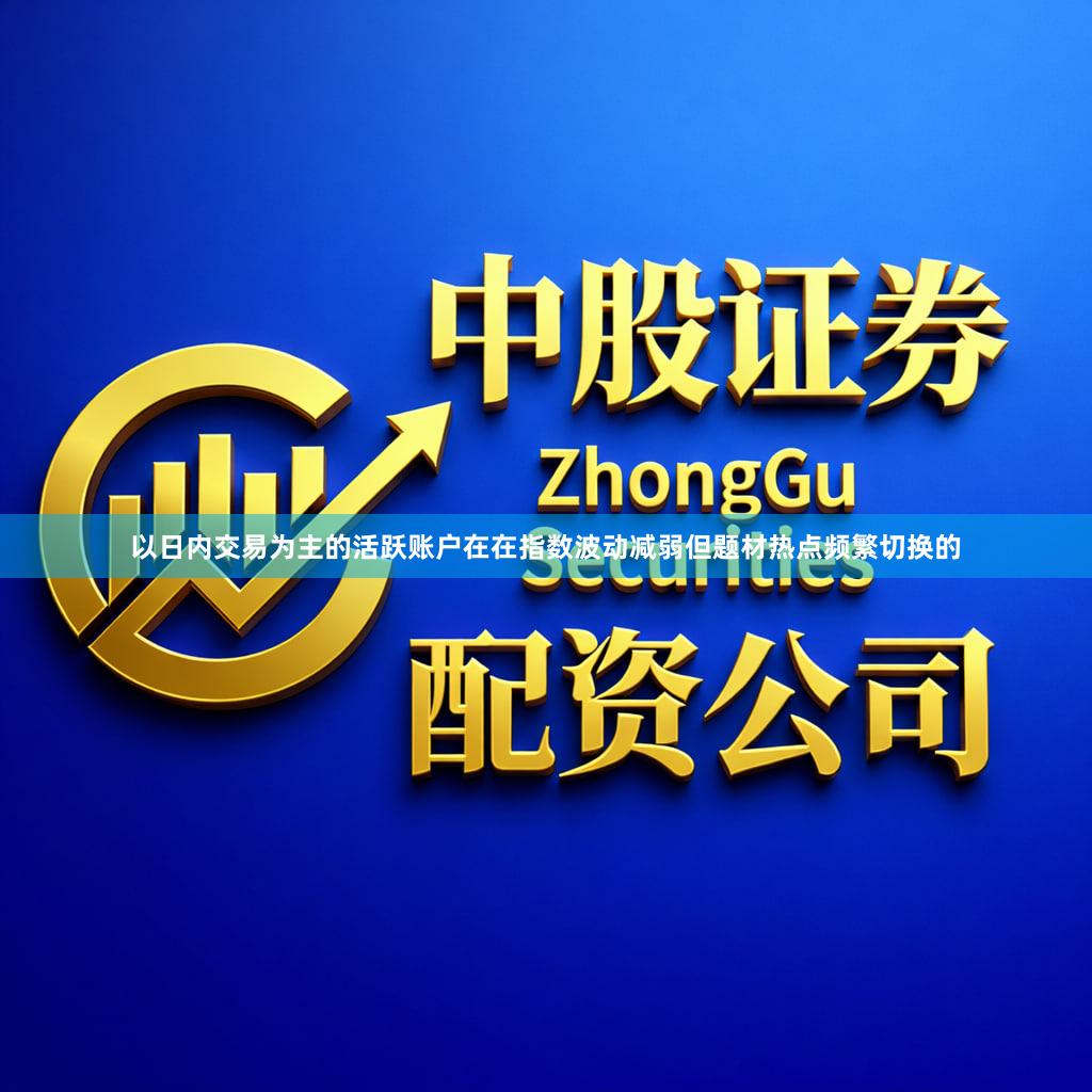 以日内交易为主的活跃账户在在指数波动减弱但题材热点频繁切换的