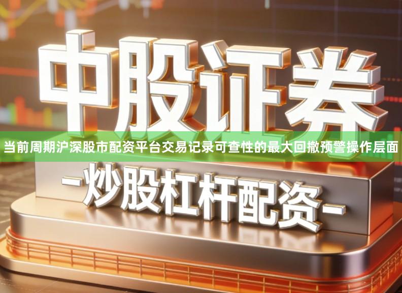当前周期沪深股市配资平台交易记录可查性的最大回撤预警操作层面