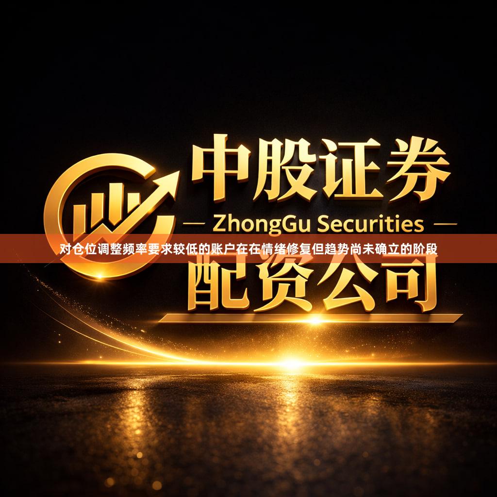 对仓位调整频率要求较低的账户在在情绪修复但趋势尚未确立的阶段